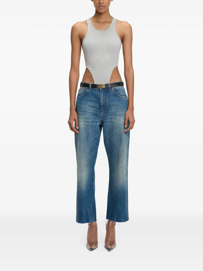 High Leg-Cut Bodysuit
