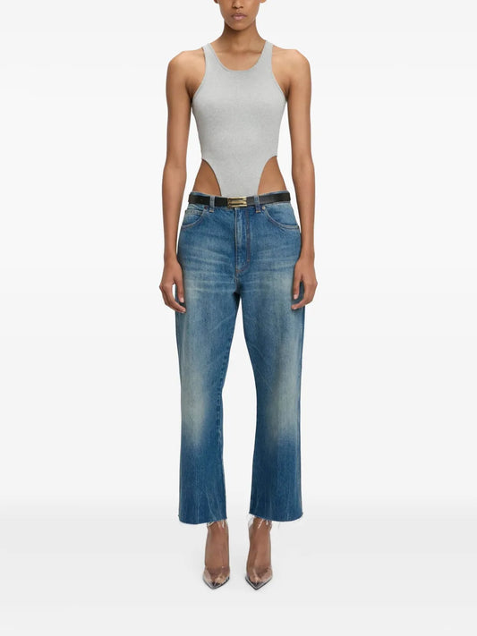 High Leg-Cut Bodysuit