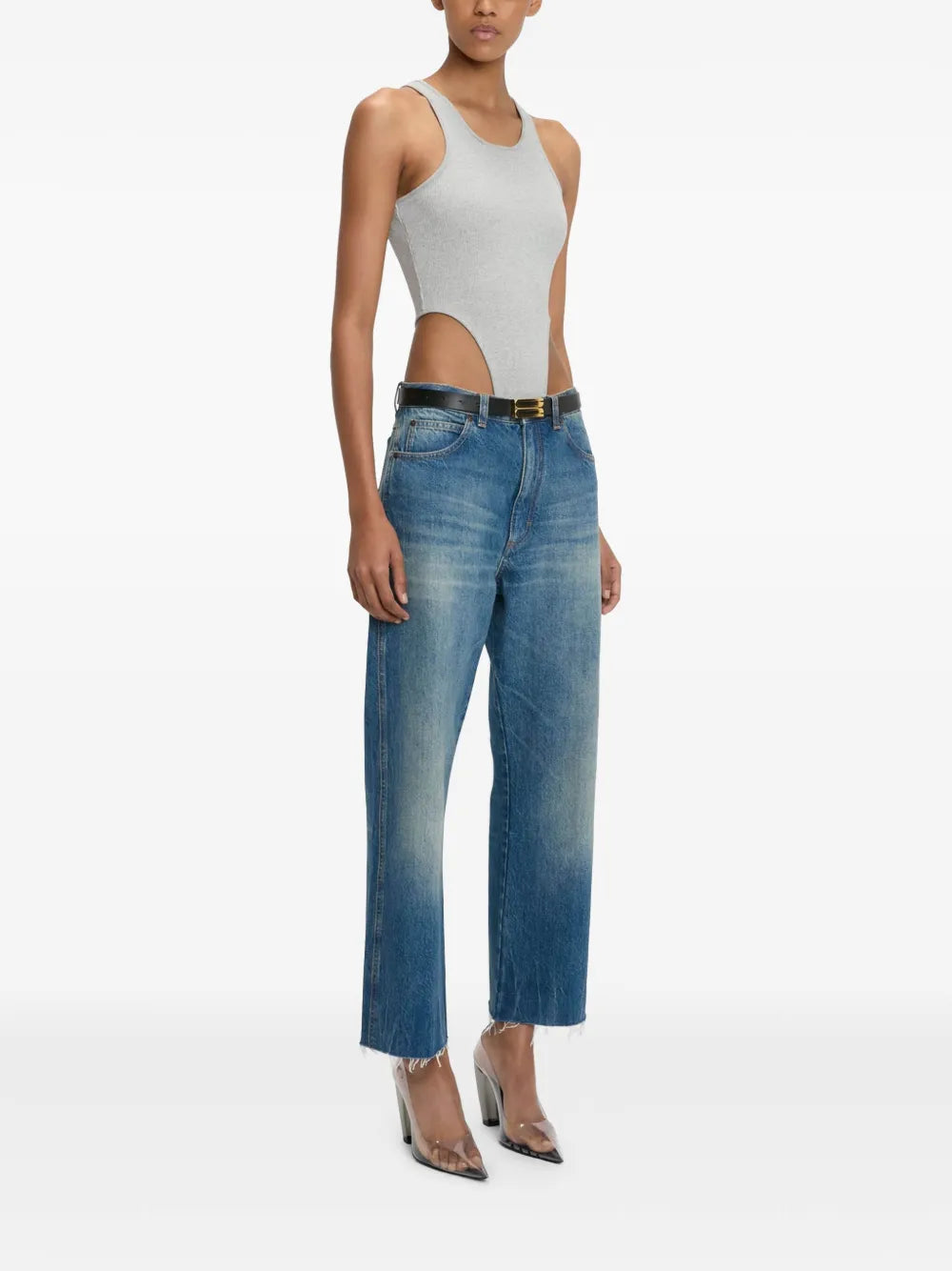 High Leg-Cut Bodysuit