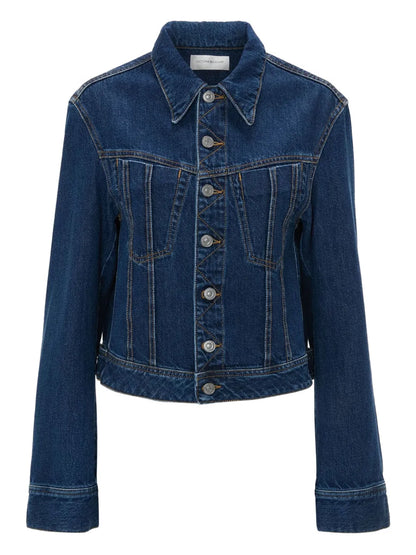 Denim Button-Up Jacket