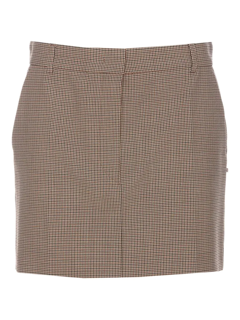 Checked Mini Skirt
