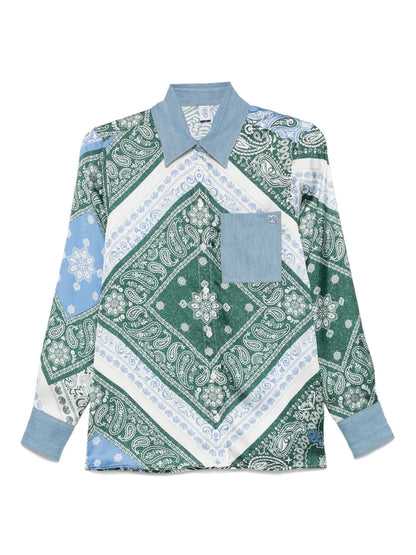 Bandana-Print Shirt