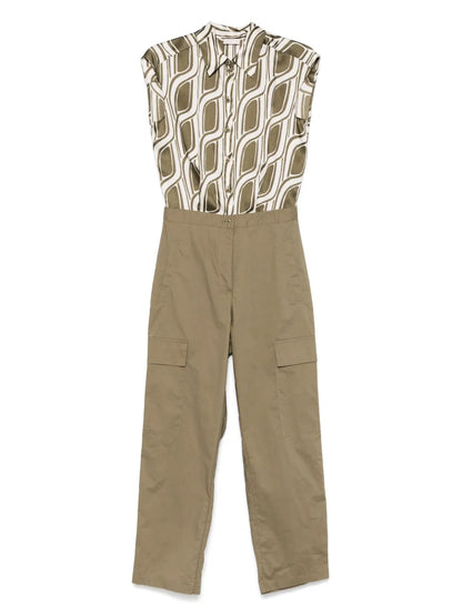 Panelled Jumpsuit