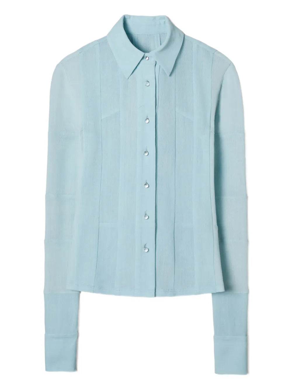 Sheer Long-Sleeve Shirt