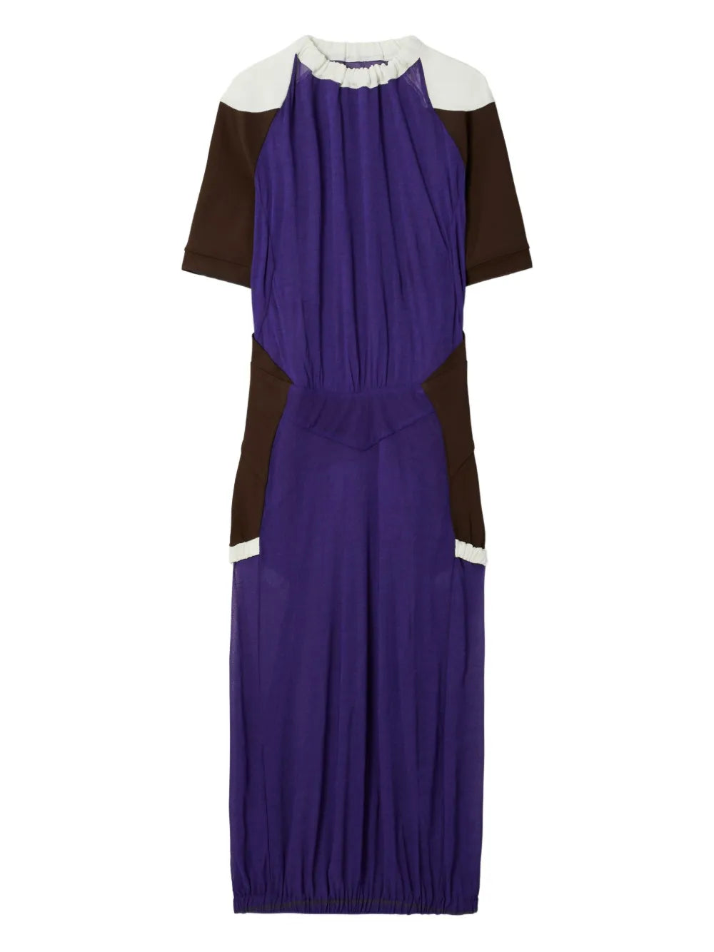 Colour-Block Midi Dress