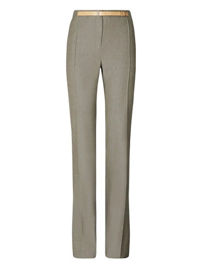 High-Waisted Tailored Trousers