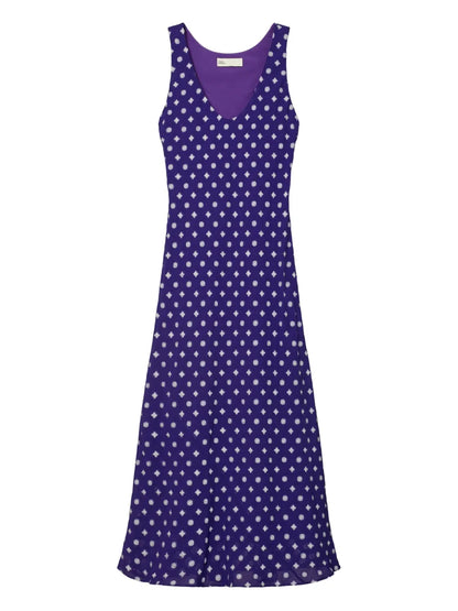 Polka Dot Sleeveless Dress