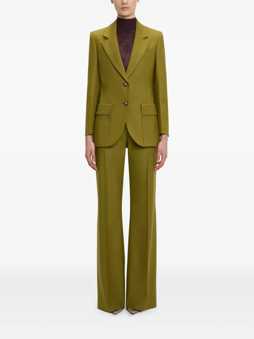 Wool-Blend Blazer