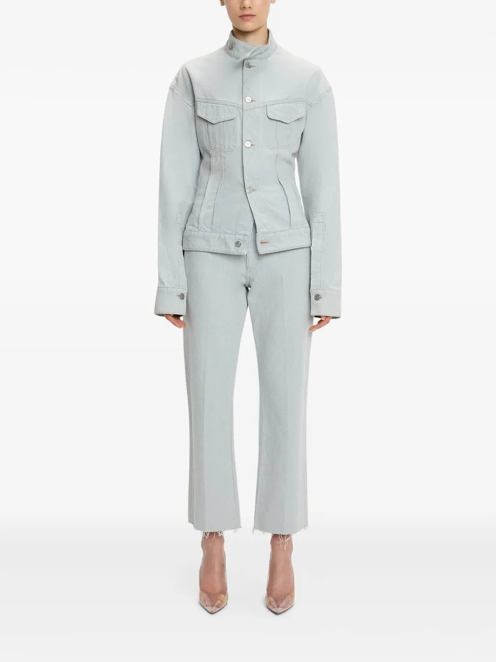 Sculptural Denim Jacket