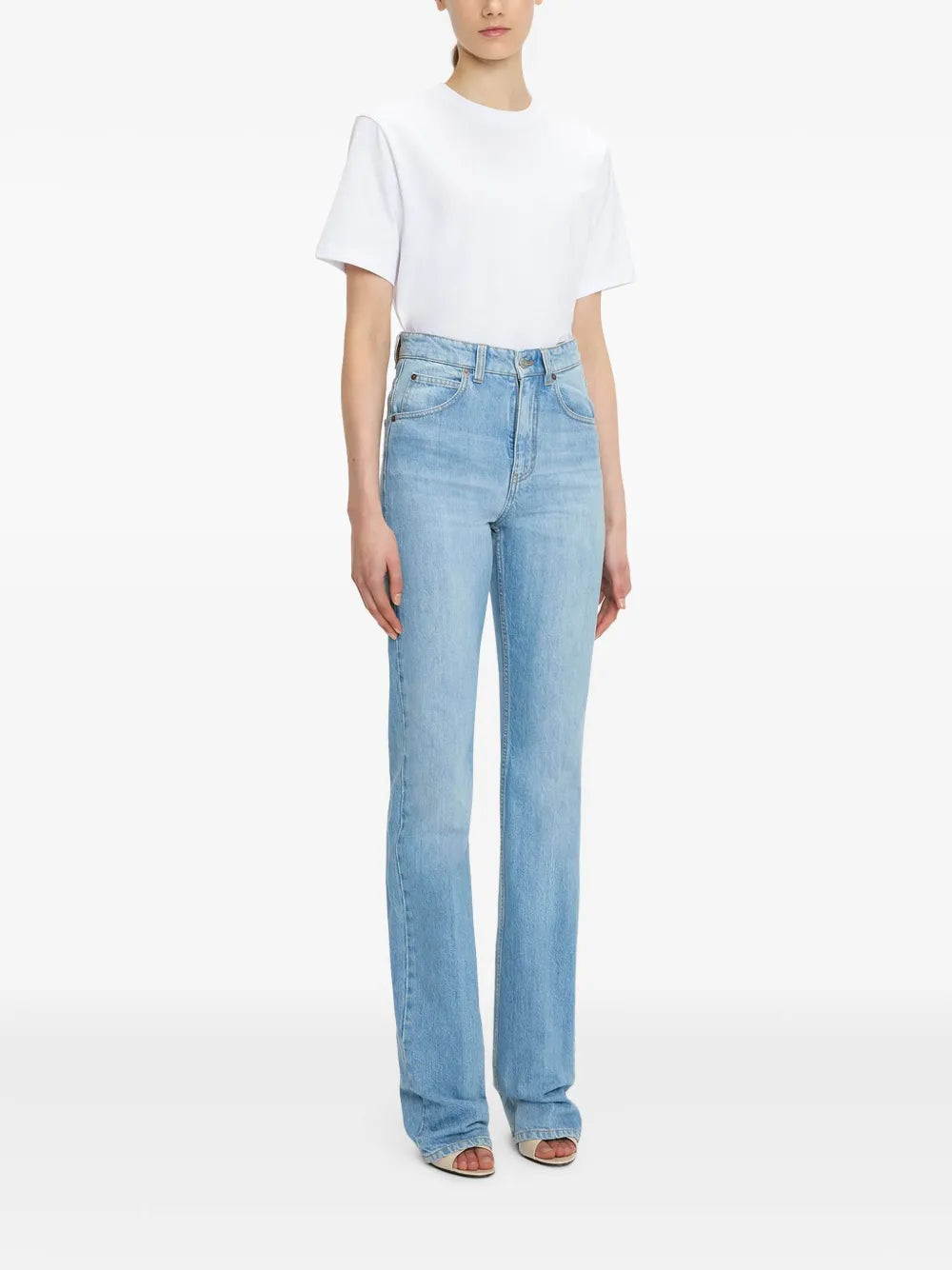 Julia High-Rise Straight Leg Jeans