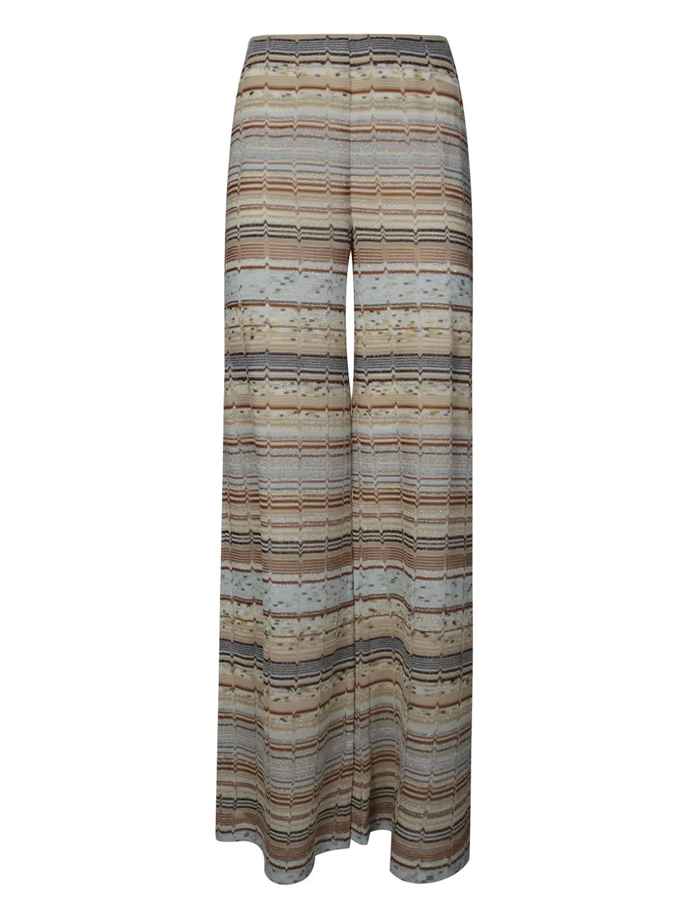 Metallic-Threading Trousers