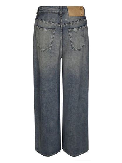 Cotton Straight Jeans