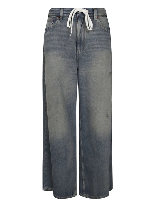 Cotton Straight Jeans