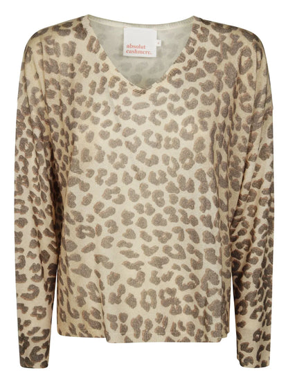Leopard-Print Top
