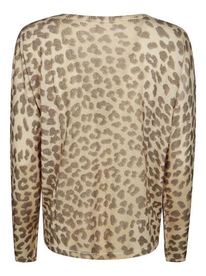 Leopard-Print Top
