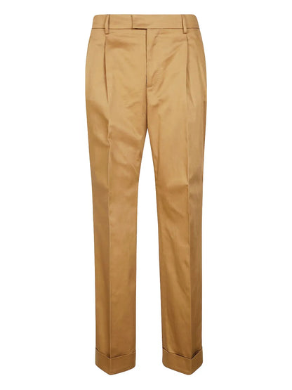 Straight-Leg Trousers