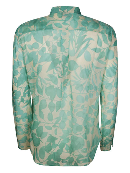 Floral-Print Shirt