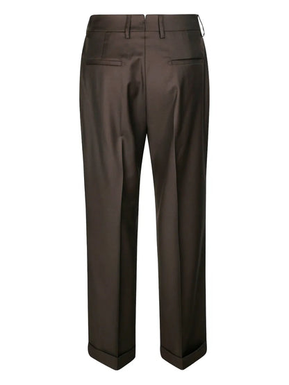Straight-Leg Trousers