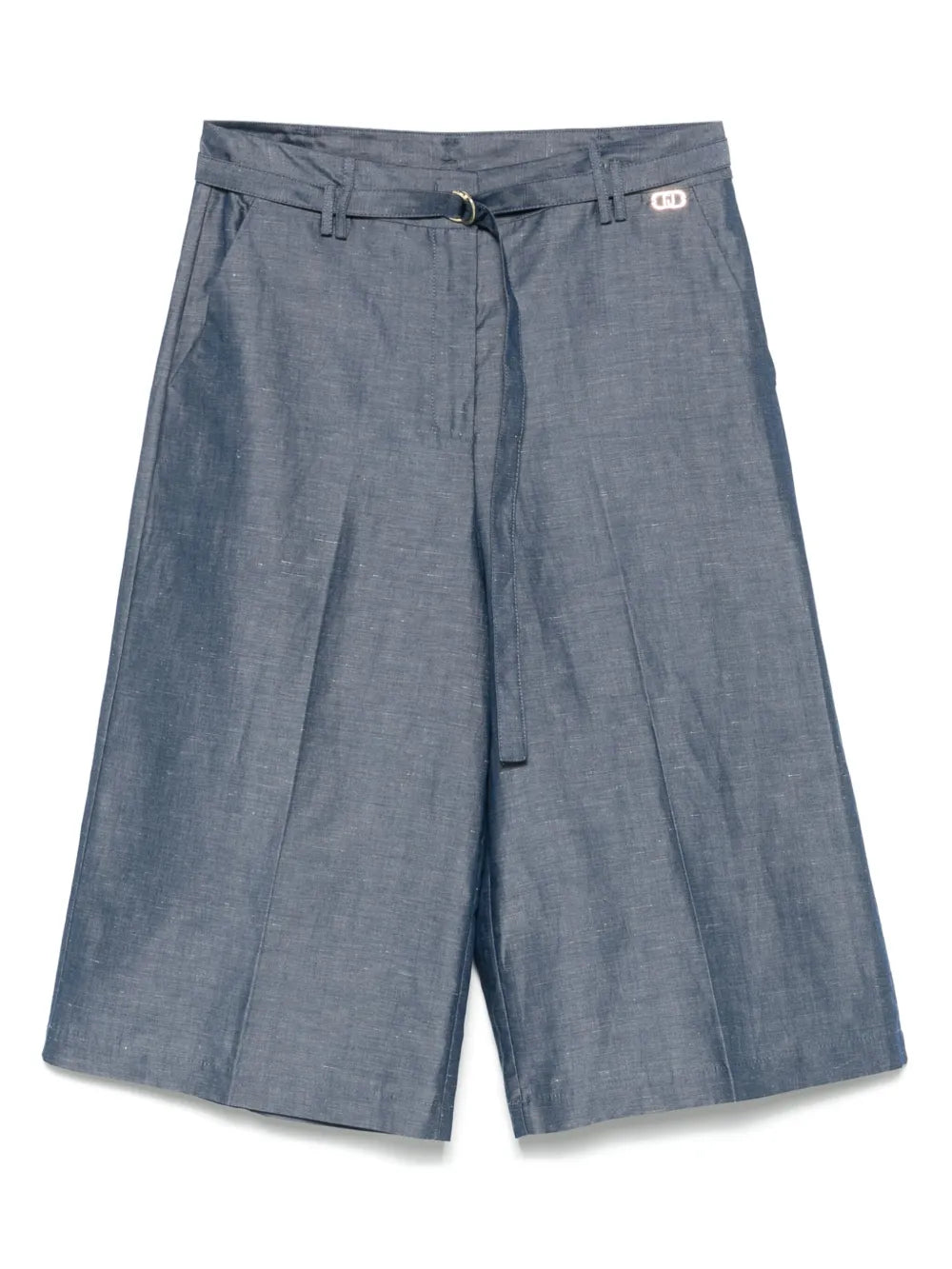 Chambray Shorts