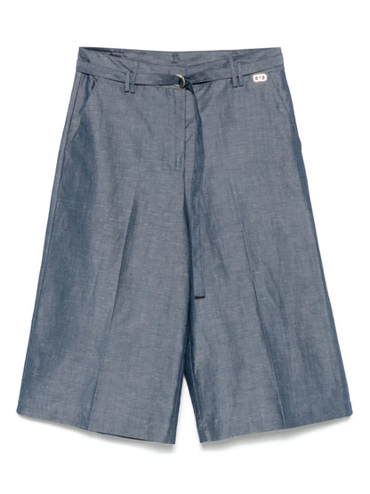 Chambray Shorts