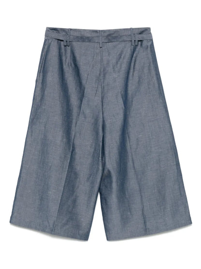 Chambray Shorts