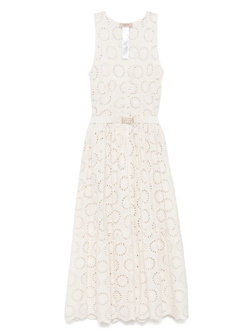 Broderie-Anglaise Maxi Dress