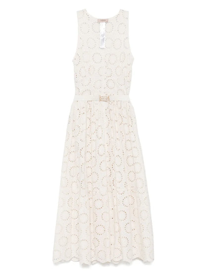 Broderie-Anglaise Maxi Dress