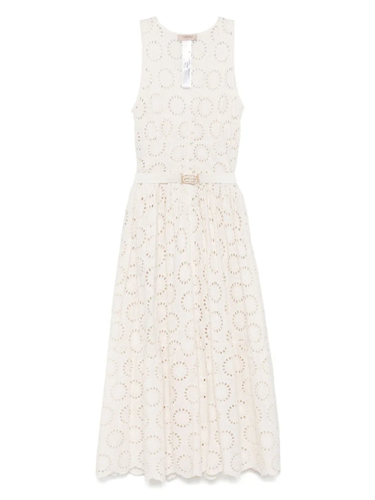 Broderie-Anglaise Maxi Dress