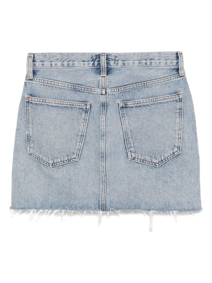 V-Waist Mini Skirt