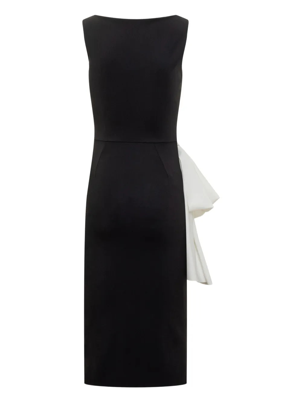 Tie-Fastening Midi Dress