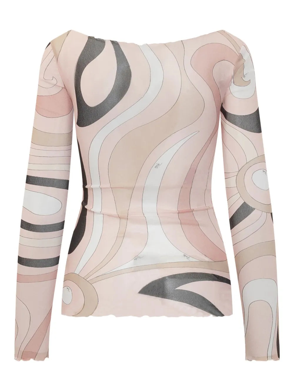 Marmo-Print Top
