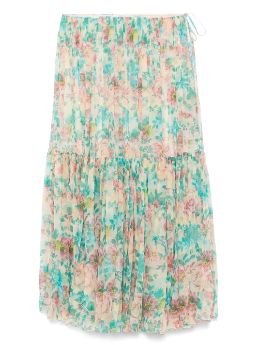 Printed Maxi Skirt