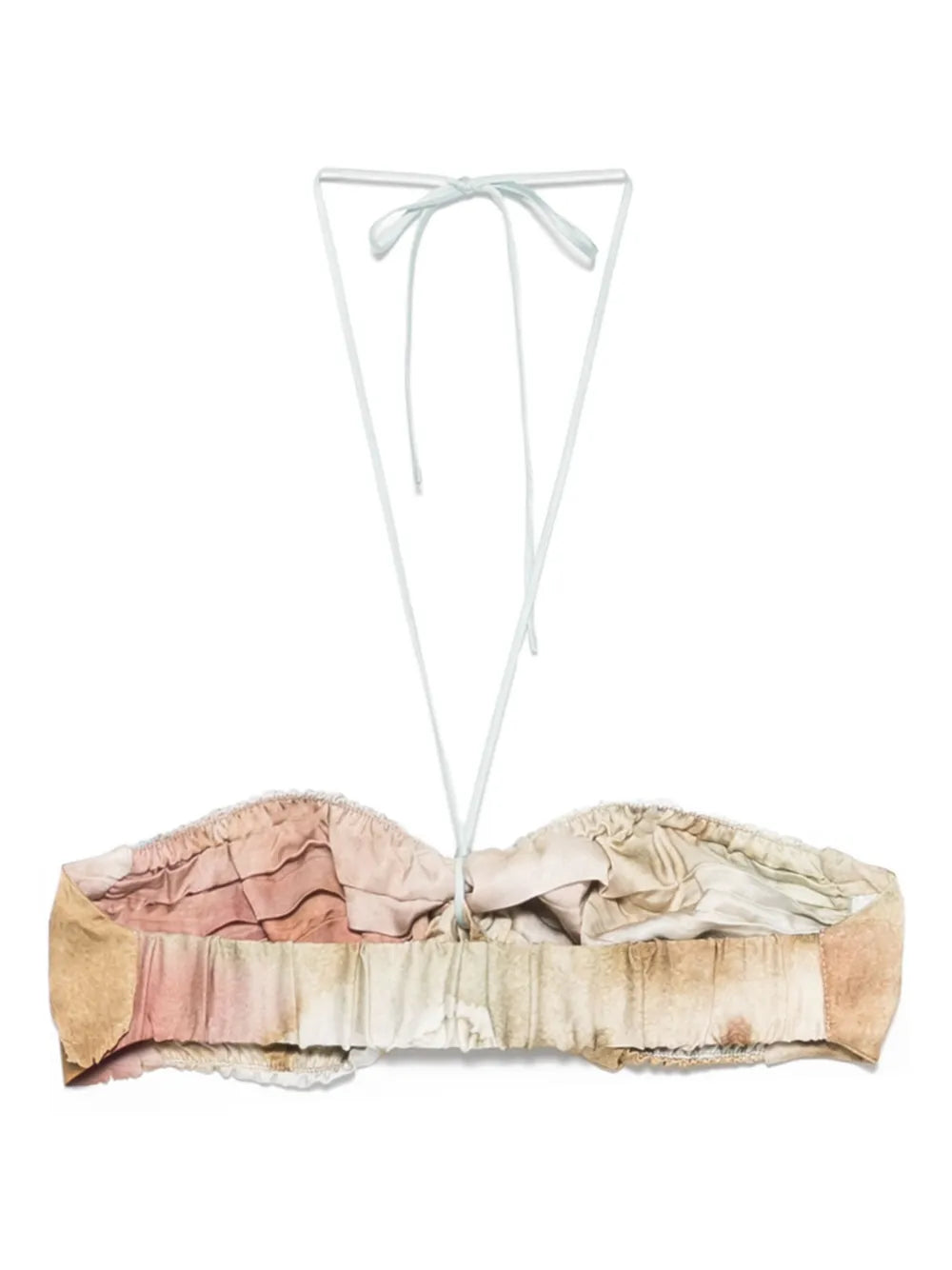 Abstract-Print Bandeau Top