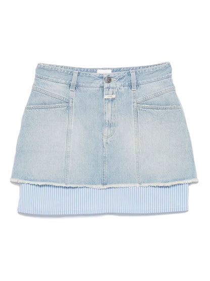 Layered Mini Skirt