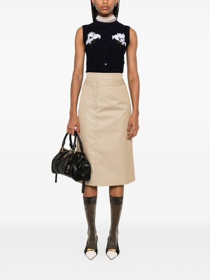 Twill Midi Dress