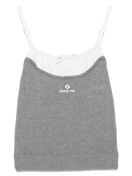 Fine-Knit Tank Top