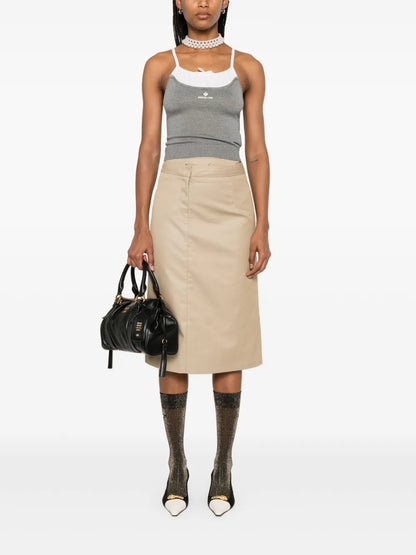 Fine-Knit Tank Top