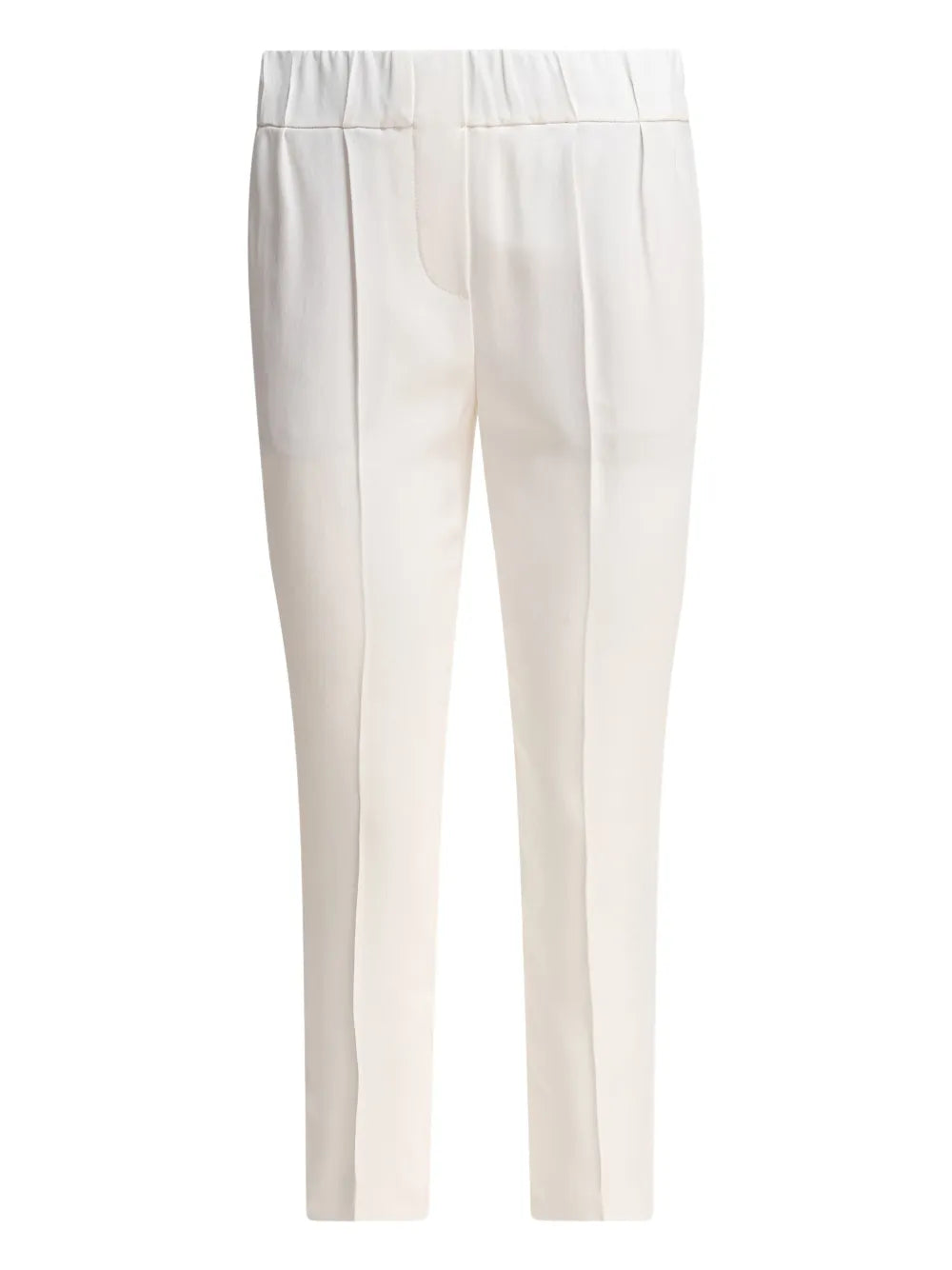 Elasticated-Waist Trousers
