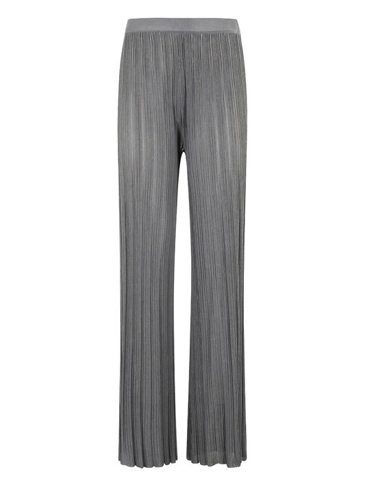 Pleated Wide-Leg Trousers