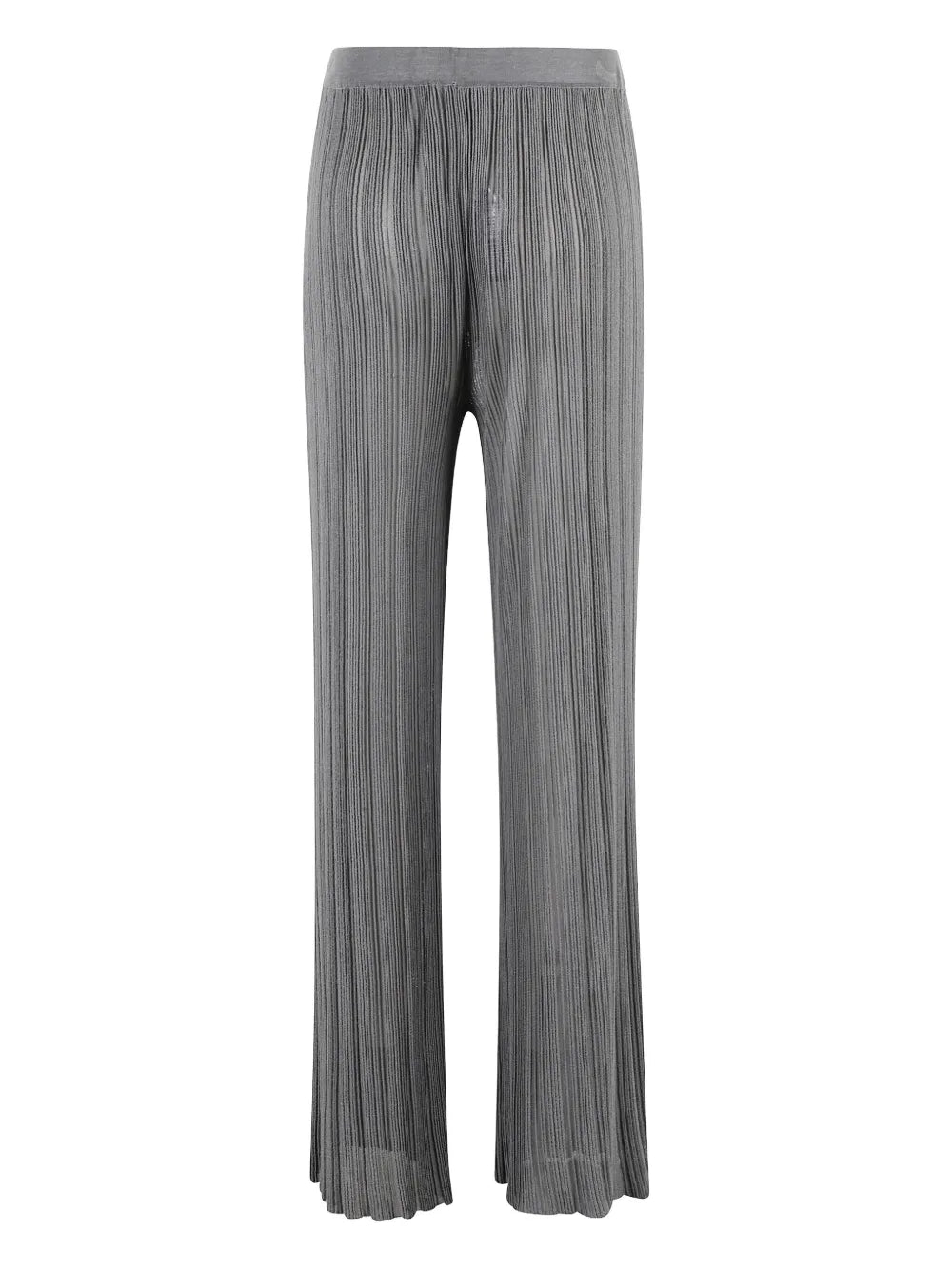 Pleated Wide-Leg Trousers