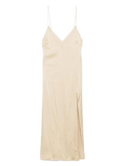 Satin Slip Maxi Dress