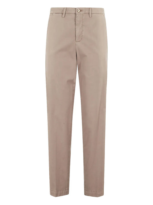 Stretch Straight-Leg Pants