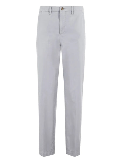 Stretch Straight-Leg Pants