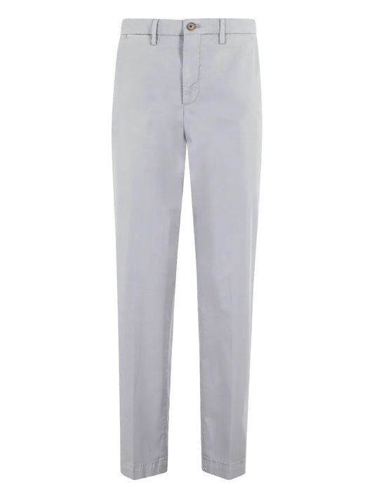 Stretch Straight-Leg Pants