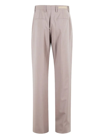 Wool-Blend Trousers