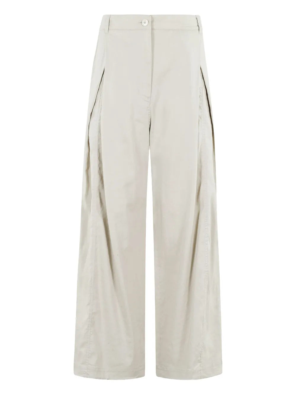 Cotton-Linen Blend Trousers