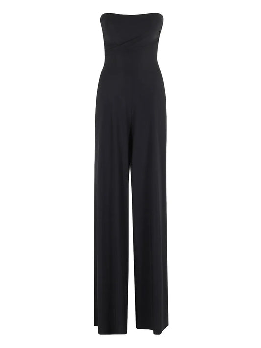 Strapless Wide-Leg Jumpsuit