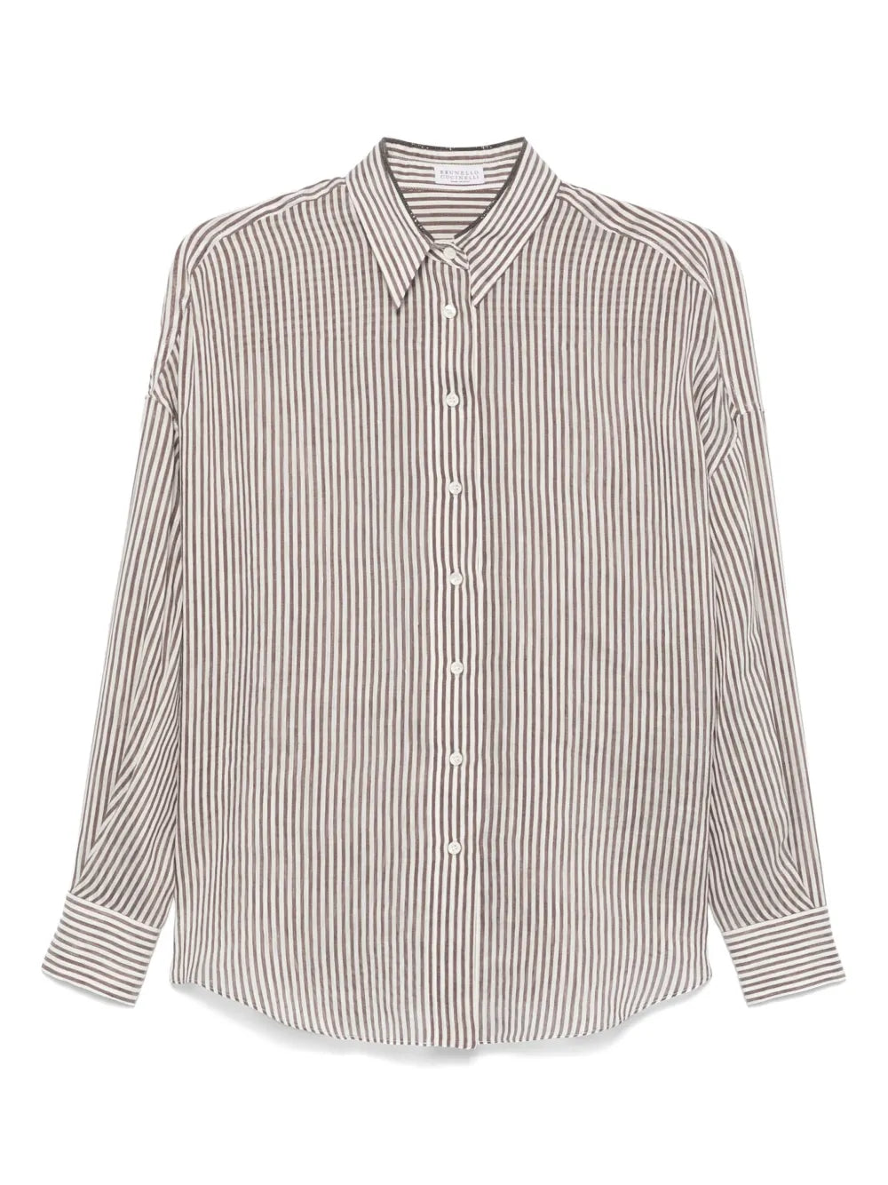 Striped Organza Shirt