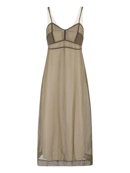 Tulle Midi Dress