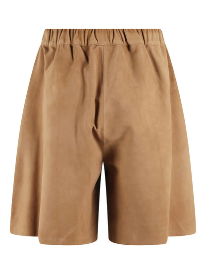 Suede Shorts
